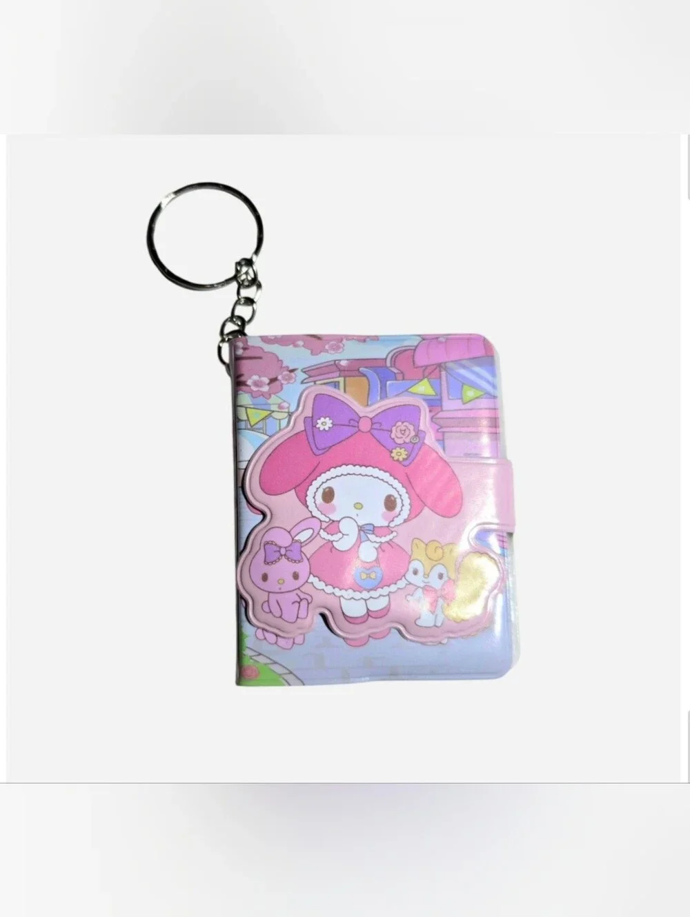 Sanrio My Melody Kawaii Mini Notebook Keychain NEW